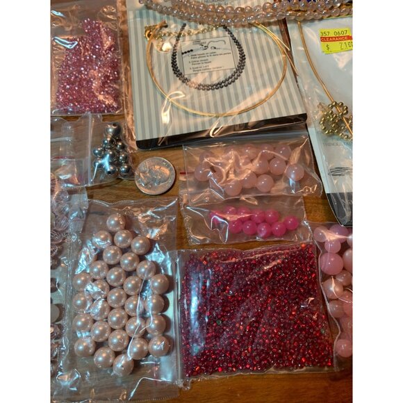 Assorted Beads for Jewelry Making #518 - Picture 3 of 13